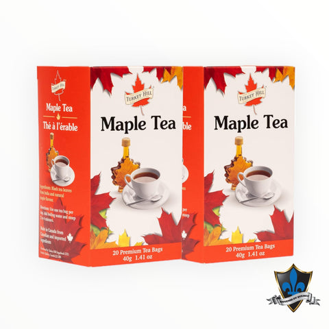 2 boxes of 100% Pure Canadian Maple Infused Tea 40 bags.