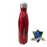 Red insulated 500 ml /17 oz canada Bottle