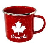 Canada Maple Leaf Camping and Travel Tin Cup.