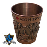 Montreal metal Maple Shot glass