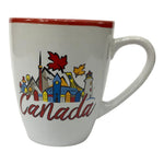 CANADA RED AND WHITE 11 OZ CUP