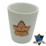 Canada ceramic copper Shotglass