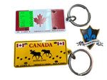 Canada Moose Xing Keychain.