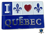 Aimant fleur de lys du Québec