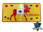 Canada Red white Moose magnet