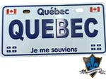 Aimant pour plaque d'immatriculation du Québec