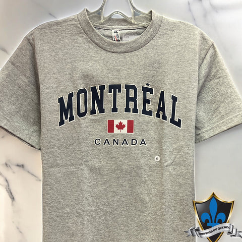 Adult Montreal print T.shirt.