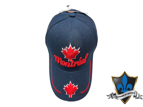 CASQUETTE BRODÉE 3D ORIGINALE DE MONTRÉAL