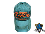 Casquette originale du Canada brodée d'une feuille.