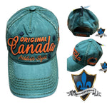 Canada original cap embroidered leaf.