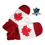 CANADA MAPLE LEAF Mittens.