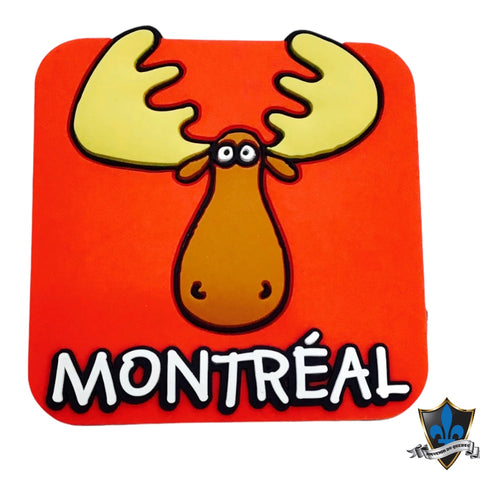 Montreal moose pvc Magnet.