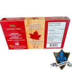 3 X  40 ml Canadian Maple syrup Maple Leaf Shaped Bottles