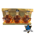 3 X  40 ml Canadian Maple syrup Maple Leaf Shaped Bottles