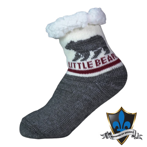 Canadian  Baby Bear Socks.