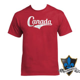 Adult canada patch red  Souvenir T shirt.