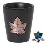 Canada ceramic copper Shotglass