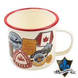 Canada designs Camping and Travel Tin Cup.
