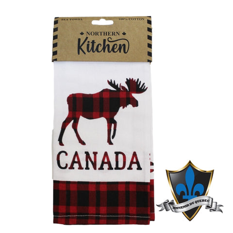 Canada Moose Tea towel.