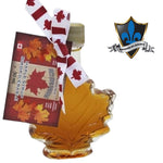 10 maple Shaped Bottles of 50ml Maple syrup.