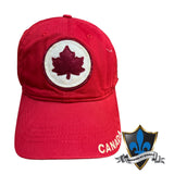 Casquette patch Canada feuille brodée.