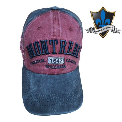 Casquette de baseball 2 tons Montréal 1642.