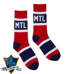 CHAUSSETTES À RAYURES DE LA VILLE DE MONTRÉAL