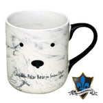 Canadian Polar Bear In A Snowstorm Mug.