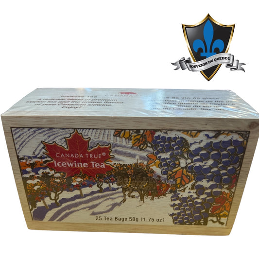 Boîte de 25 sachets de tisane Icewine 50g.