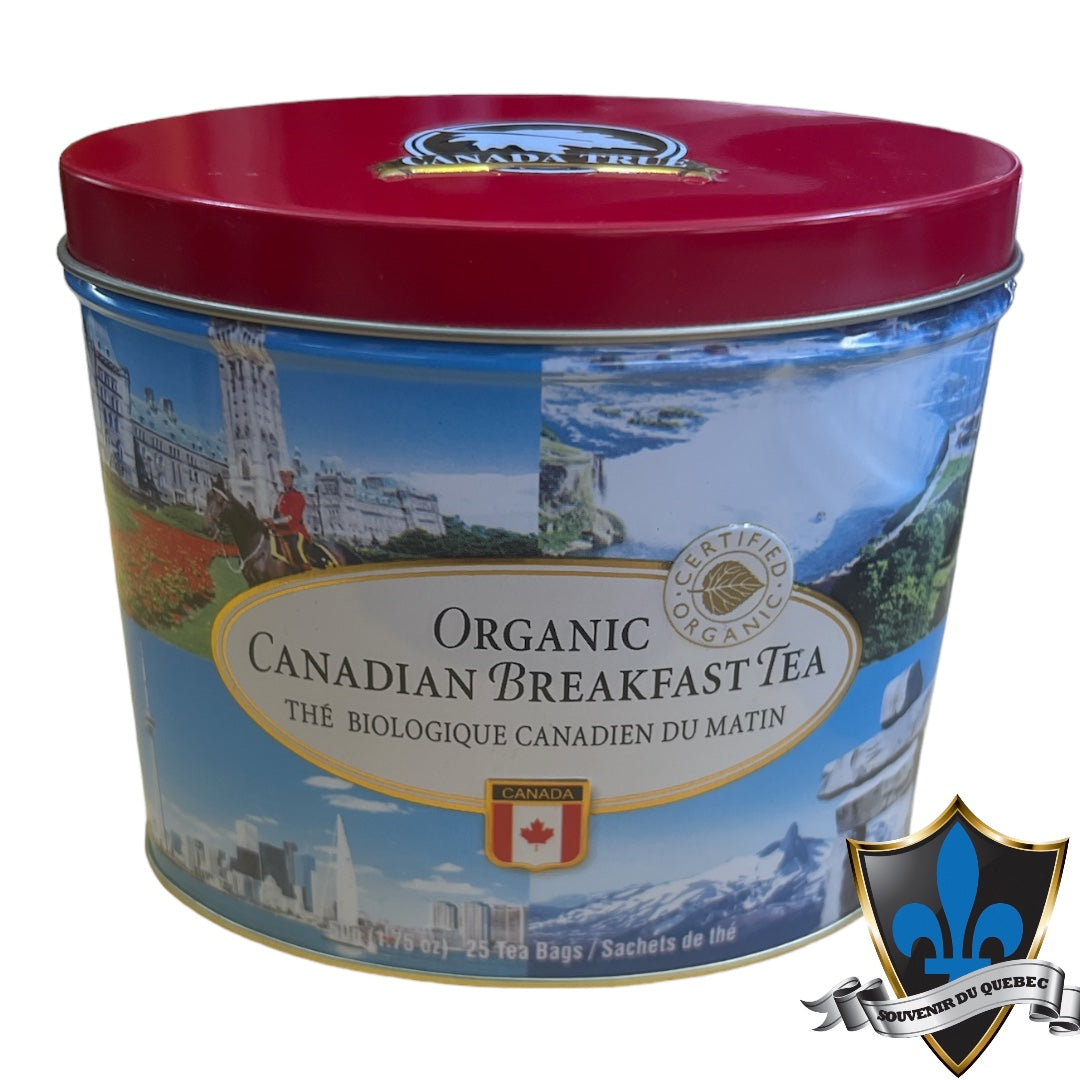 Canadian Breakfast Tea Canadian organic breakfast Tea -25Tea Bags. – Souvenir Du Quebec