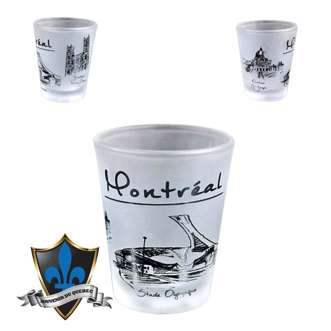 Famous Montreal Sites Shot-glass.