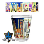 Famous   Montreal shiny Shot Glass