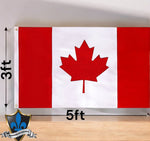 Canada flag for display inside or outside.