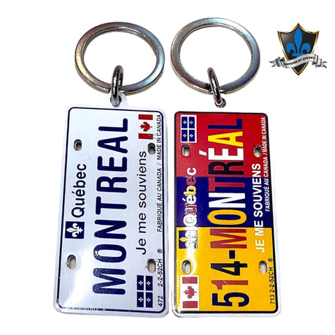 Montreal 514 Key Ring