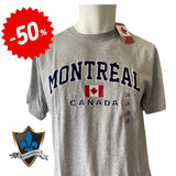 T-shirt brodé pour adulte Montréal Canada.