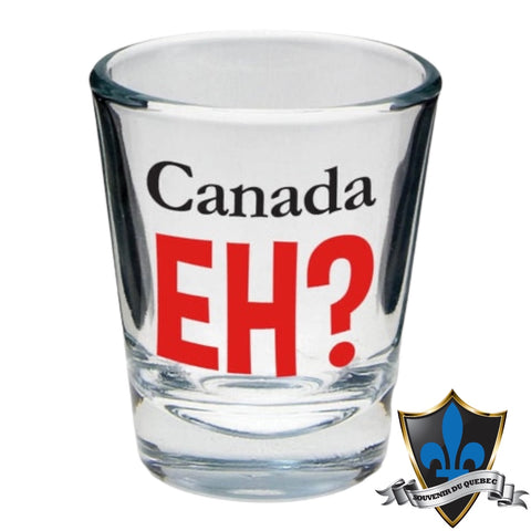 Canada EH maple leaf Shot glass