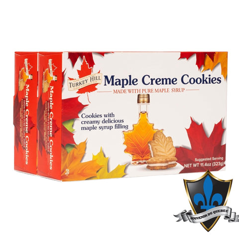 2 boxes of premium Maple cream Cookies 650g.