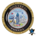 Scenic Montreal ceramic plate 4.5inches.