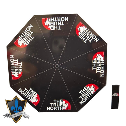 Canada leaf North face umbrella.