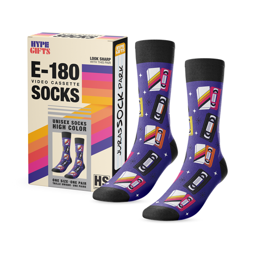 VHS retro dress  socks