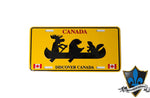 Discover Canada license plate - Souvenir Du Quebec, Maple Syrup, Souvenirs, Montreal