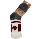 Canadian Maple leaf   Socks.