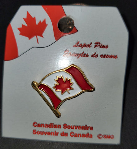 Canada Flag Lapel Pin. - Souvenir Du Quebec, Maple Syrup, Souvenirs, Montreal