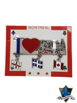I love Montreal  Magnet with Montreal, Quebec, Canada flags - Souvenir Du Quebec, Maple Syrup, Souvenirs, Montreal