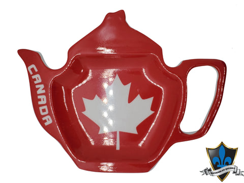Canadian spoon rest red - Souvenir Du Quebec, Maple Syrup, Souvenirs, Montreal