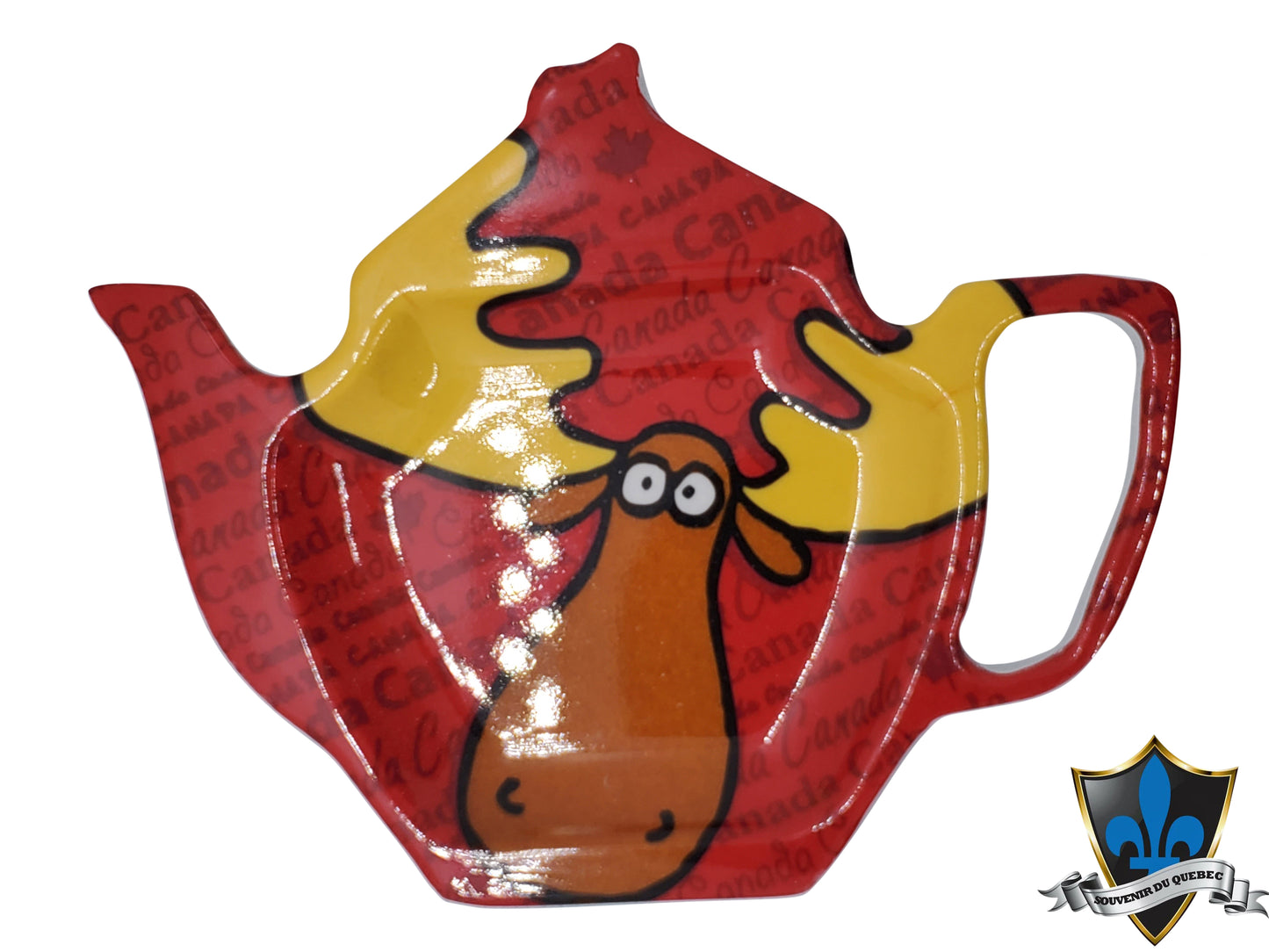 Canadian spoon rest red Moose - Souvenir Du Quebec, Maple Syrup, Souvenirs, Montreal