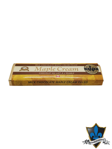 Maple Cream Milk Chocolate Bar - Souvenir Du Quebec, Maple Syrup, Souvenirs, Montreal
