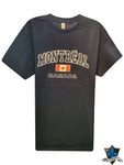 Adult Montreal Script T.shirt