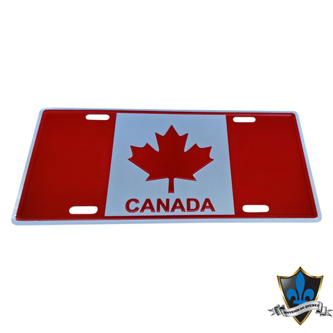 Canada Flag license plate 4 X 8.