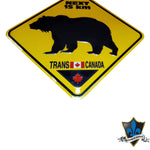 Canada  Bear  license plate